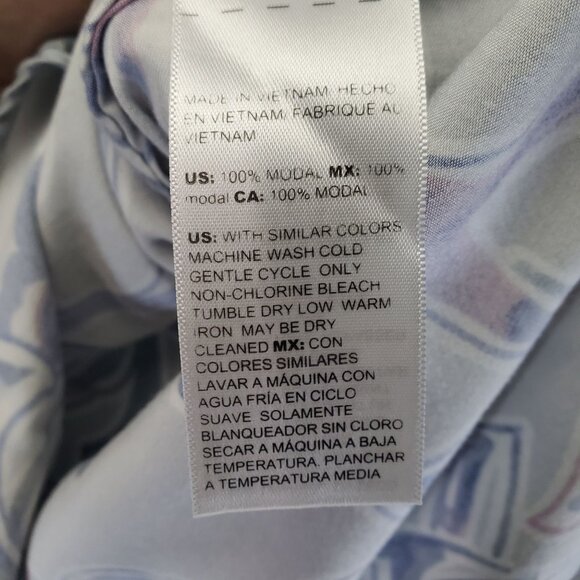 Chicos Top Womens Size 3 US 16/18 XL Multicolor Button-Down Floral Blouse - Picture 3 of 11